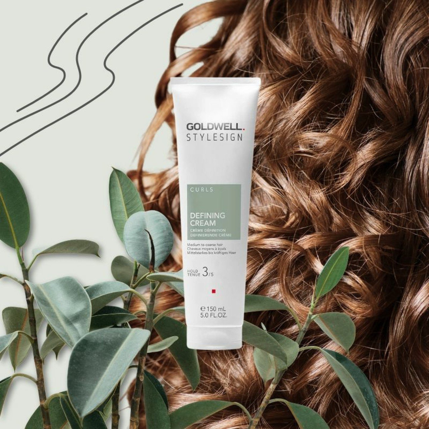 Say goodbye to frizz and hello to beautifully conditioned curls that hold their shape all day long. The Defining Cream by @goldwellanz 
not only nourishes your hair, but it also strengthens and bundles your curls for a healthier appearance. Purchase 