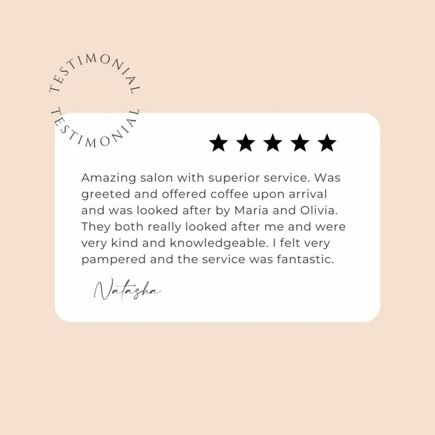 Thank you for the wonderful review, Natasha! ✨