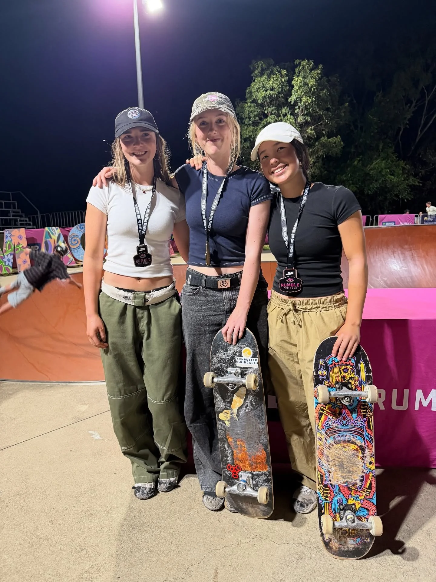 RUMBLE ON THE REEF &ndash; BOWL PODIUMS 🏆

Rumble on the Reef closed out with a packed finals day for street and bowl - shutting down an amazing week of hype, stacks, friendships and community! Big thanks to organisers, judges, parents, coaches, MC&