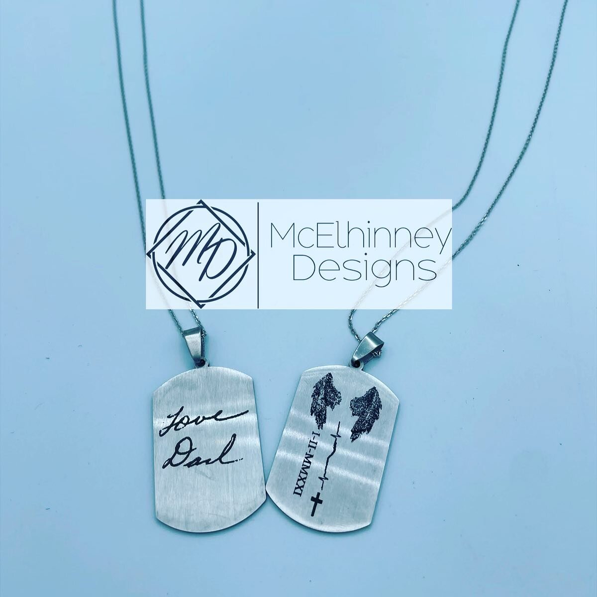 Memorial gift for two boys.  The wings were drawn by one of them. So talented. Honored to be able to make these for their memories. ⁣
.⁣
.⁣
.⁣
.⁣
.⁣
#memorialjewelrythatdoesntsuck #memorialjewelryartist #memorialjewelryforwomen #memorialjewelrycanada