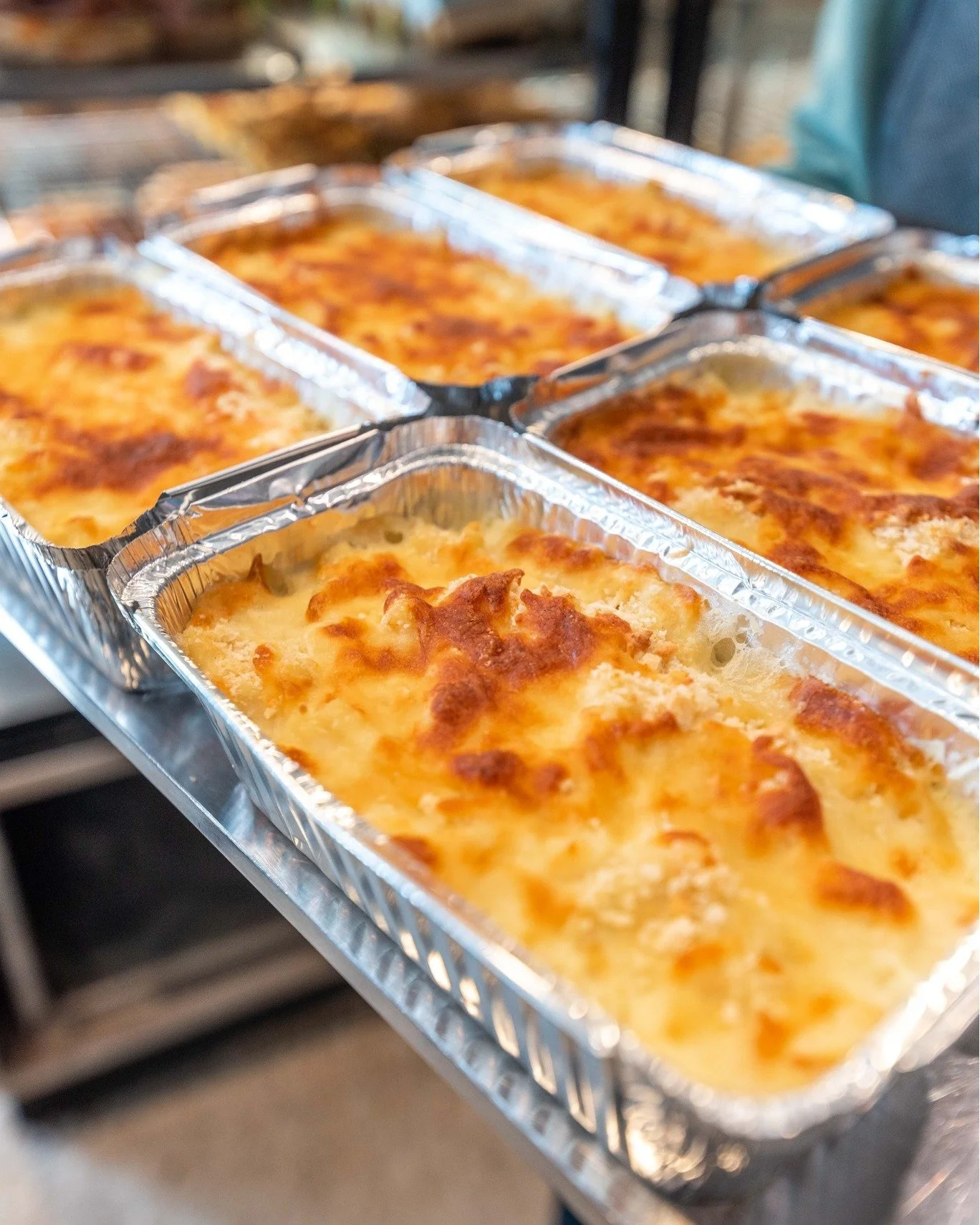 Busy day? Skip the cooking and grab our house-made mac n cheese. Creamy, cheesy, seriously good.