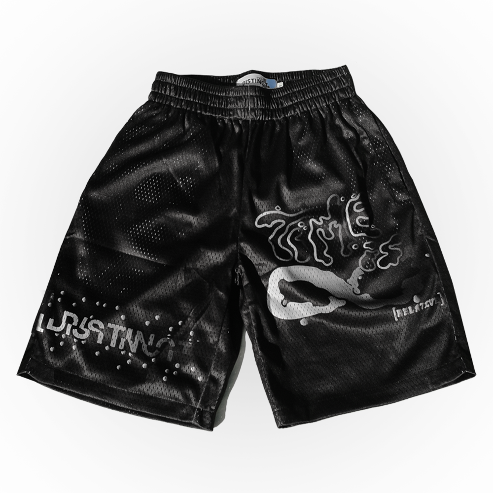 time is¿ mesh shorts