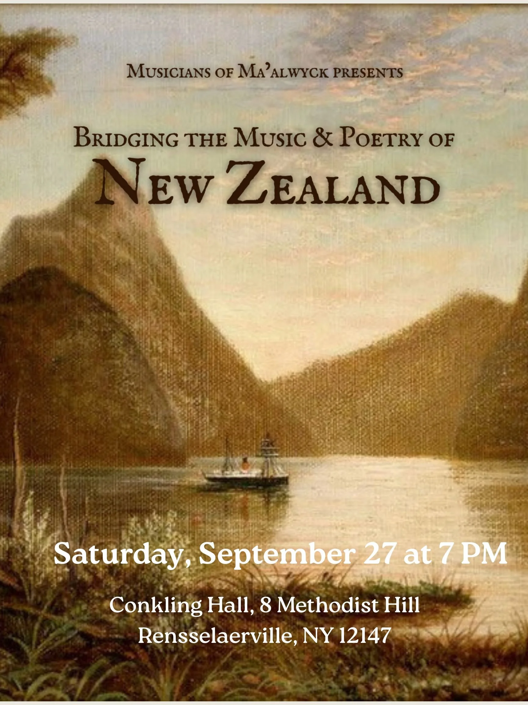 Bridging the Music & Poetry of New Zealand