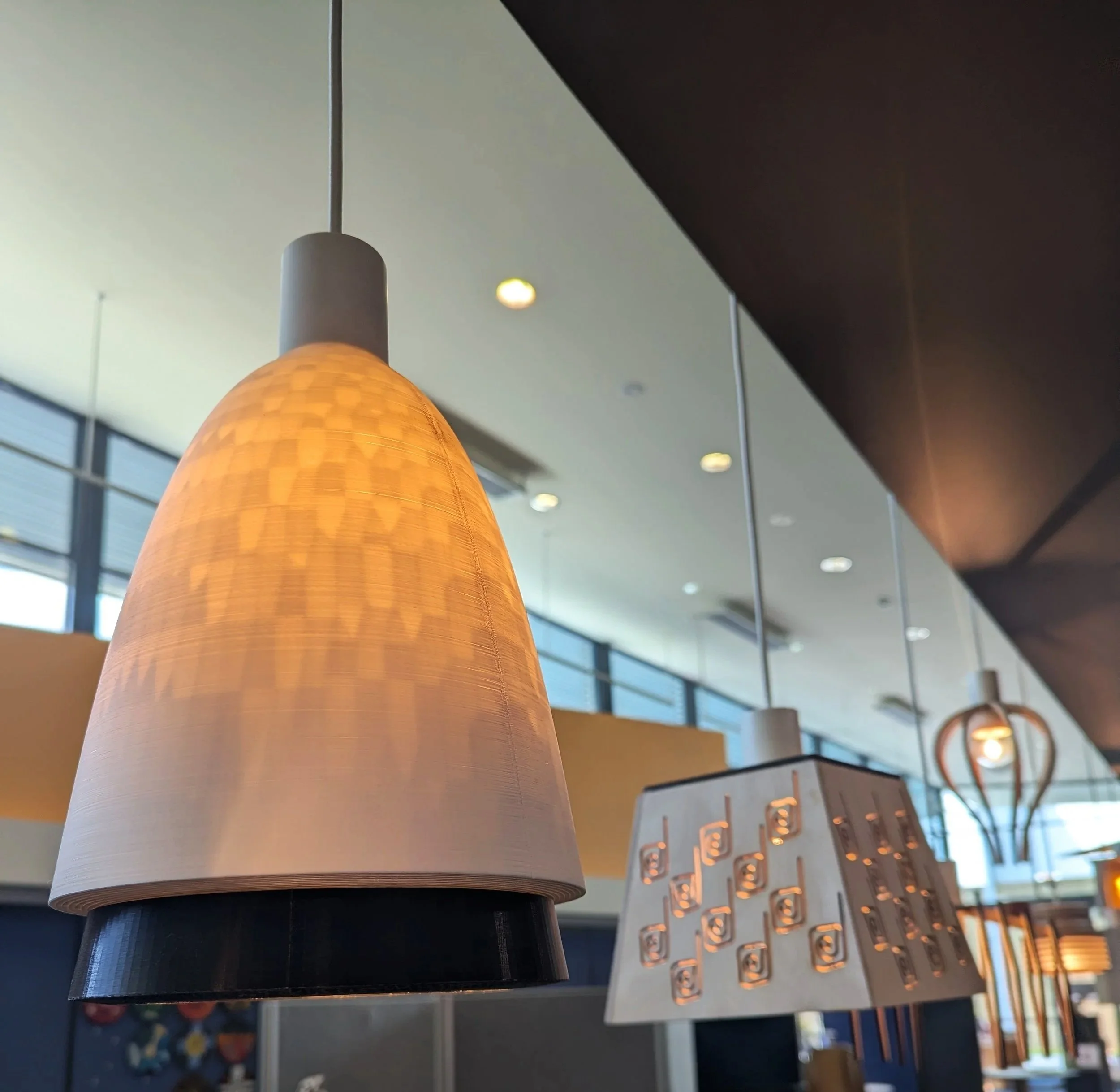 Year 10 Product Design and Technology - large multi-layered design made on 3D printer 