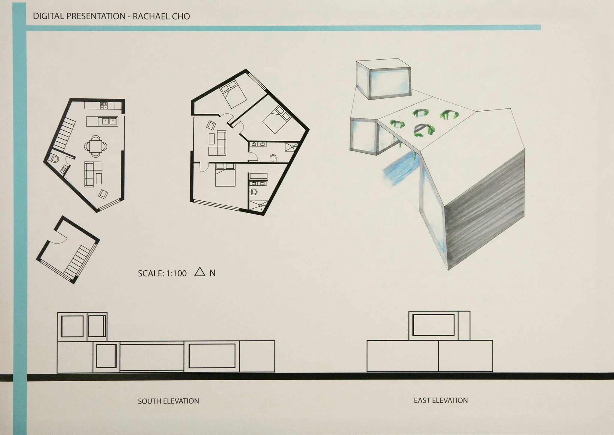 Year 10 Visual Communication Design - Holiday house design