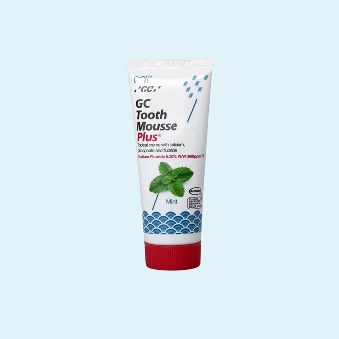 Feel like your 🦷 deserve a treat? GC Tooth Mousse is 'Like a face mask treatment for your teeth'. We stock it in the practice, so you can ask about it next time you're in visiting us.

GC Tooth Mousse could be helpful:
- if you have an acidic oral e