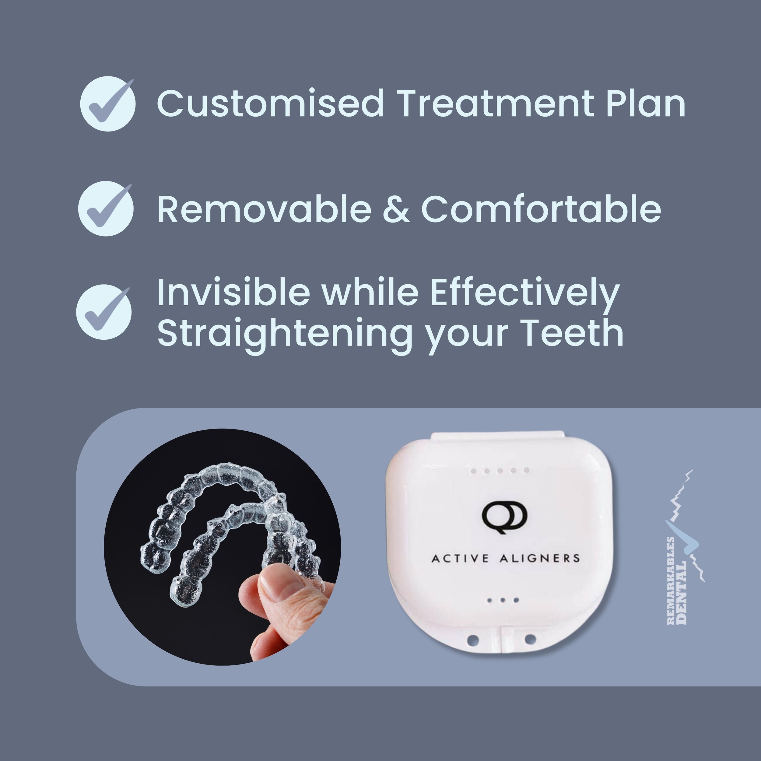 Straight Teeth - No Braces!
Get in touch to find out more ✔️