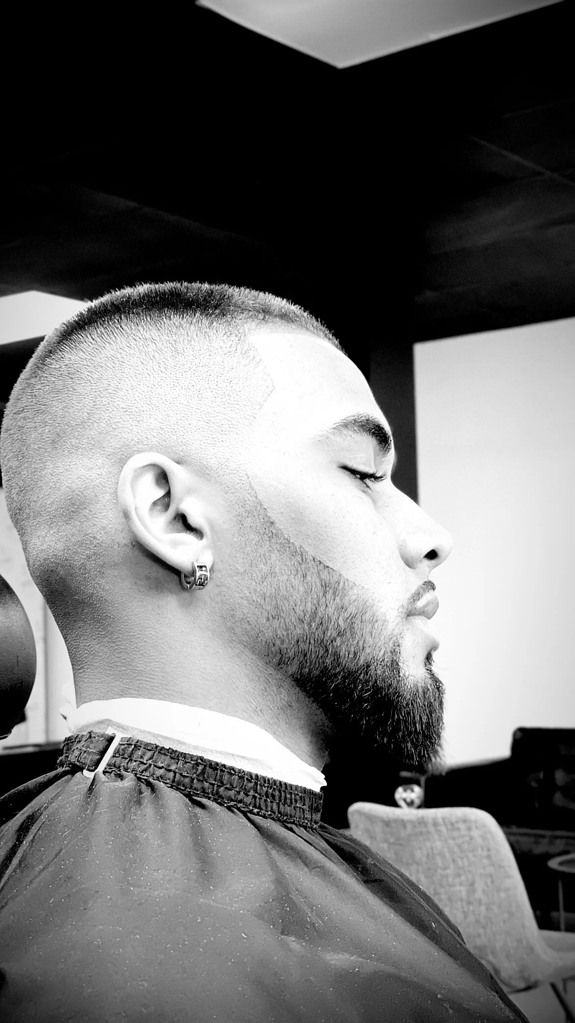 HIGH SKIN FADE WITH A BEARD FADE 