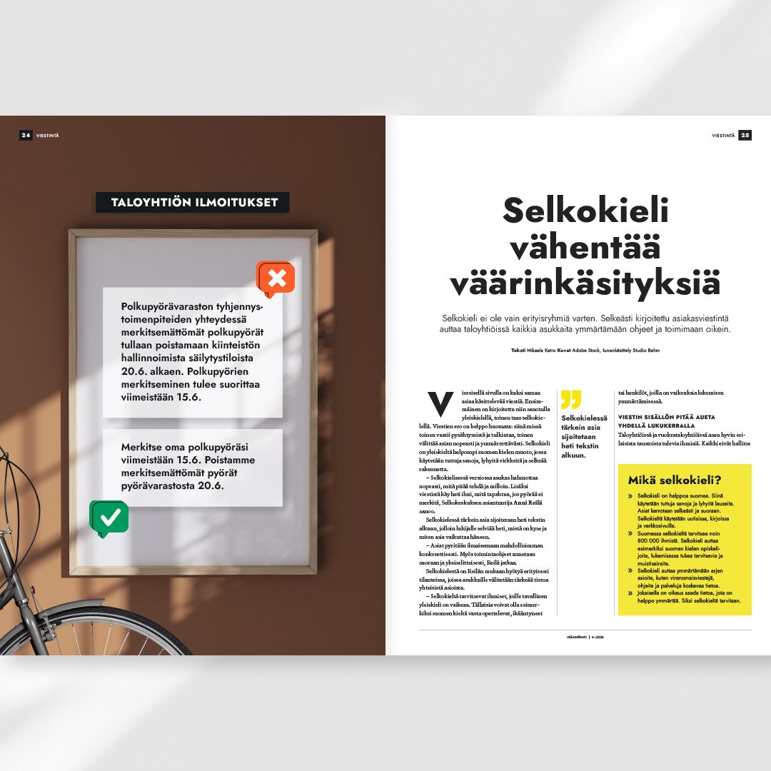Kuvituskuvan hakua aikakauslehdelle: Isännöinti-lehti nro 4/2026. Kuvahaku Studio Behm.