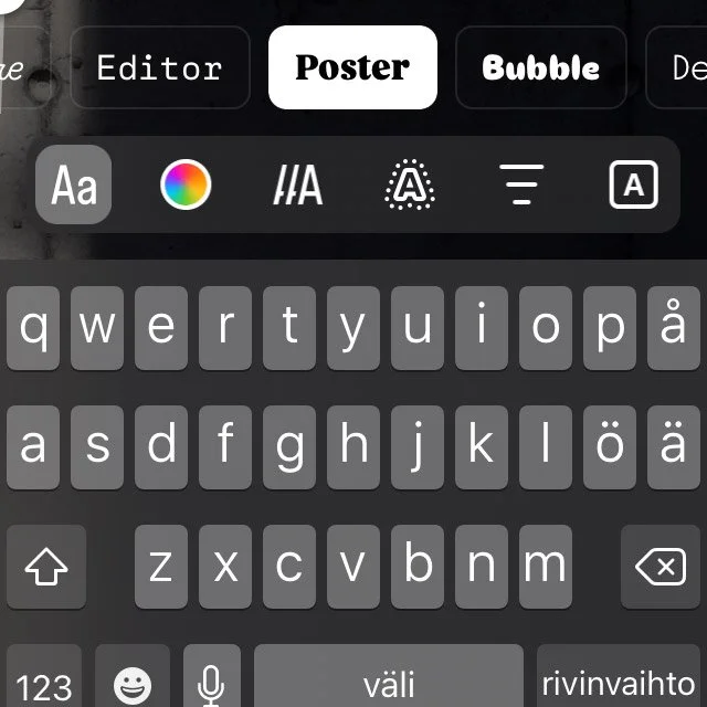 Fontit Art directorin vinkit: Instagramin uusi fontti nimeltä Poster, miten ...