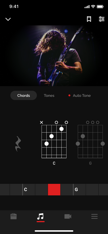 Provide three playing styles for user to enjoy tones.