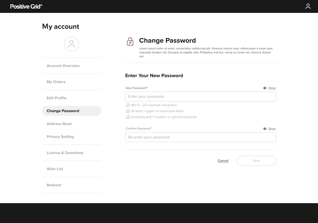 Provide one account for all product access
