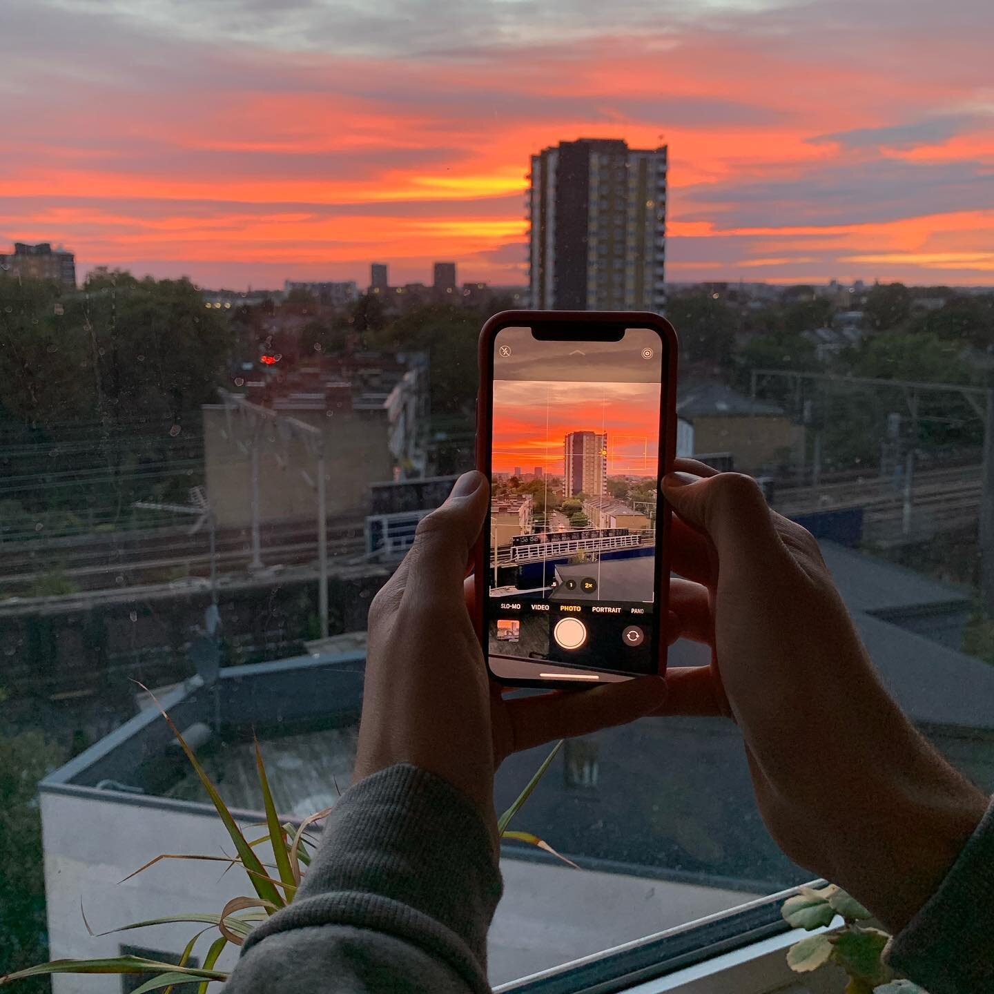 Safe to say: this photo was not taken in the past few rainy days. And second to say: if those are my hands, who is taking the picture...