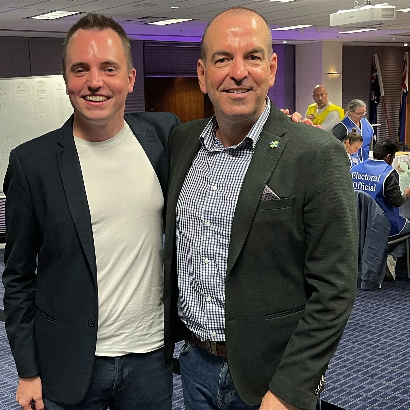 Congratulations to Councillor-elect Steve Wellard who joins the @cityofperth Council team for a 1-year term 🏛️

It&rsquo;s been a pleasure getting to know Steve over the past few years and I look forward to serving the ratepayers of Perth with him.
