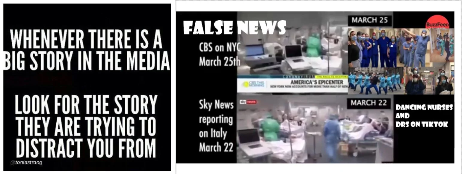 At The Beginning of “Pandemic”: Mainstream Media Announced Hospitals Being Overwhelmed With Patients, Yet Citizens Reported Otherwise 