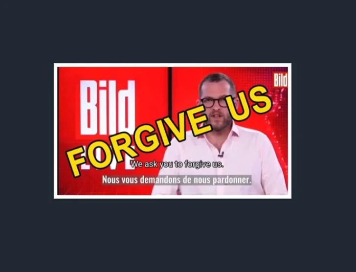 BILD, Germany’s Largest And Most Popular Tabloid Issues Apology On Covid Deception
