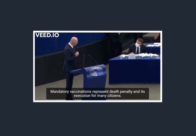 Croatian MP Confronts Macron Over His Vaccine Mandate ‘Death Penalty’