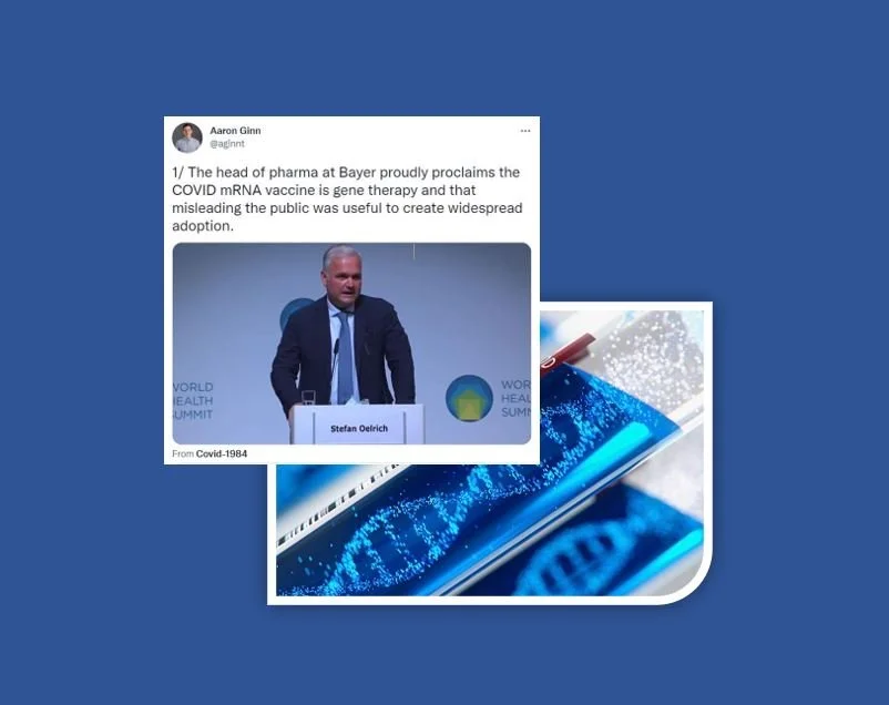 Bayer Executive : COVID Shots Are 'Gene Therapy'