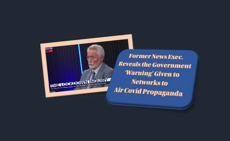 Ex-Sky &amp; ITV News Executive Mark Sharman-Response To Covid-19 “Led To The Greatest Assault On Free Speech And Democracy”