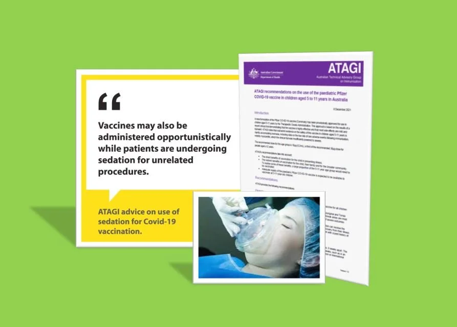 Australia – “Vaccines May Also Be Administered OPPORTUNISTICALLY While Patients Are Undergoing Sedation For Unrelated Procedures”