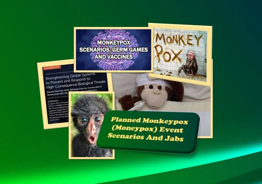 Planned Monkeypox (Moneypox) Event - Scenarios And Jabs