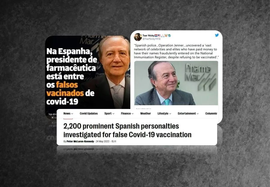 The “Jenner Operation” Has Uncovered At Least 2,200 Famous People With False Covid-19 Jab Certificates After These Were Bought From A Nurse