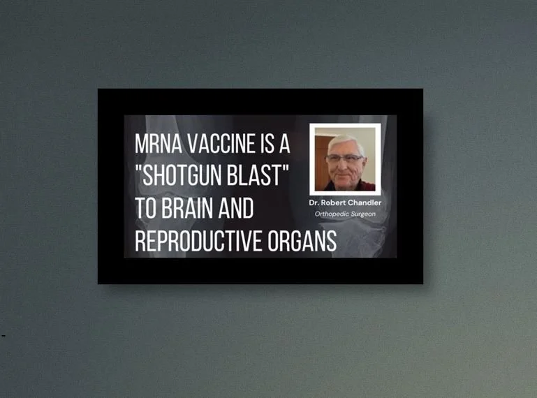 MRNA Vaccine is a "Shotgun Blast" to Brain and Reproductive Organs — Dr. Robert Chandler