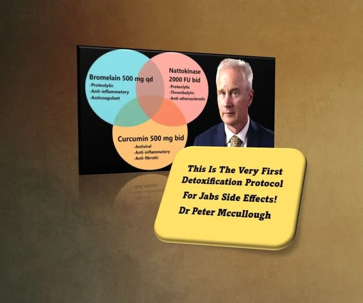 This Is The Very First Detoxification Protocol For Jabs Side Effects!- Dr Peter Mccullough