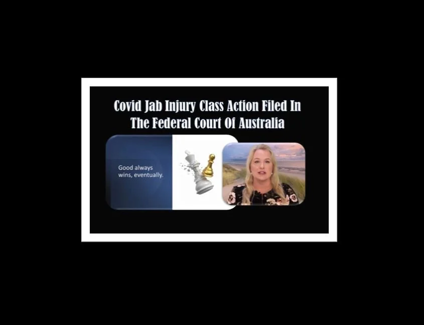 Covid Jab Injury Class Action Filed In The Federal Court Of Australia