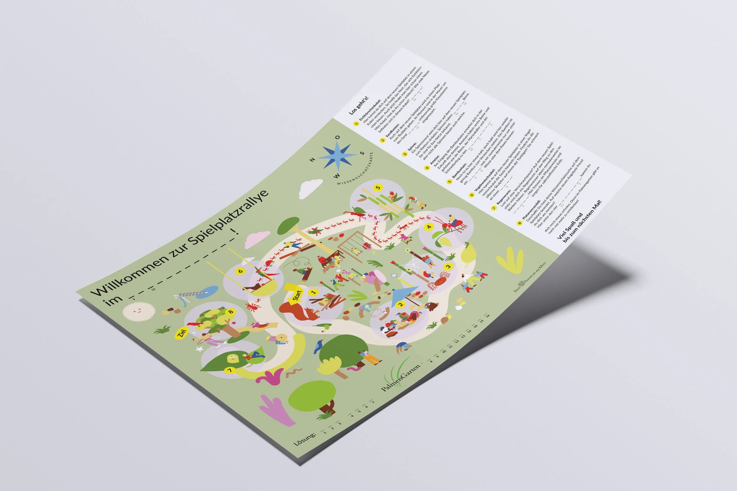 Wissensschatzkarte | Design & Kreation