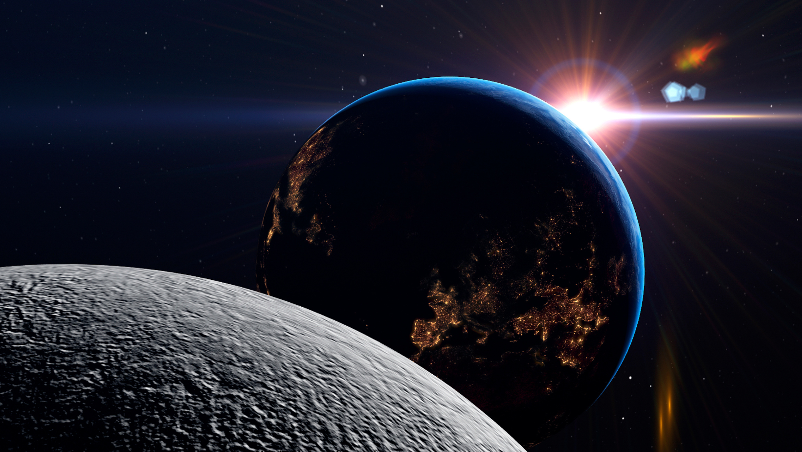 Eclipse total de luna llena en Virgo