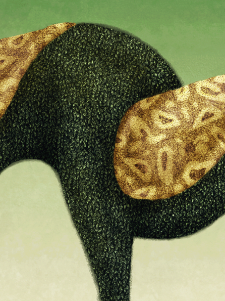 Horse in a Liminal Landscape