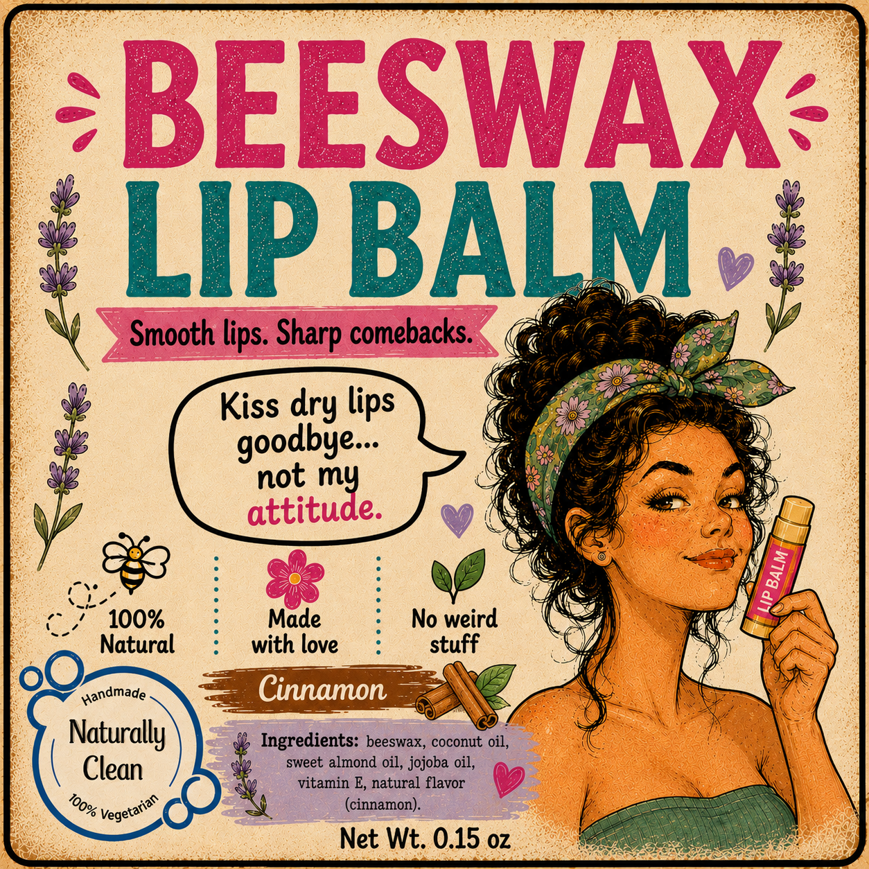Beeswax Lip Balm