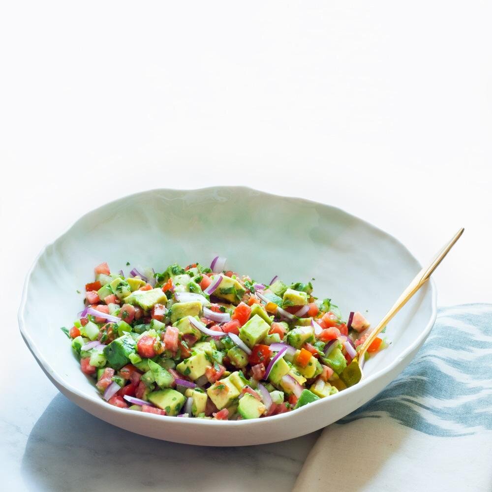 Effortless Entertaining: Avocado and Tomatillo Quinoa Salad Recipe