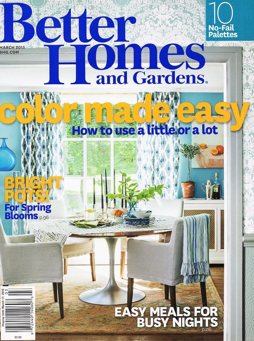 As Seen On: The Cover of Better Homes and Gardens