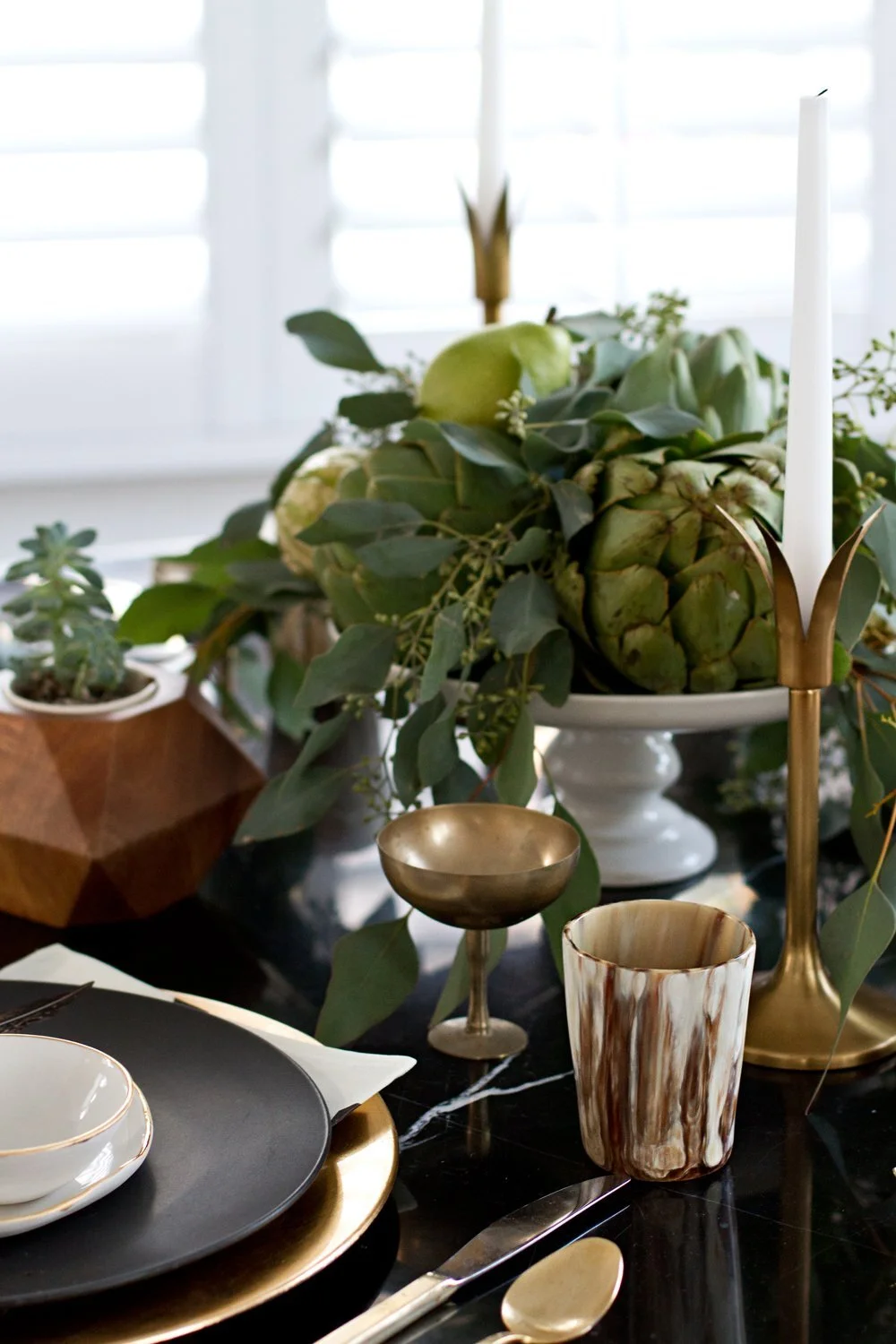 Giveaway Tablescape Decor: Suite One Studio + The Citizenry + Smitten Studio
