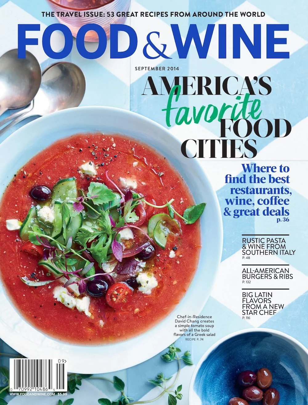 As Seen On: The Cover of Food &amp; Wine