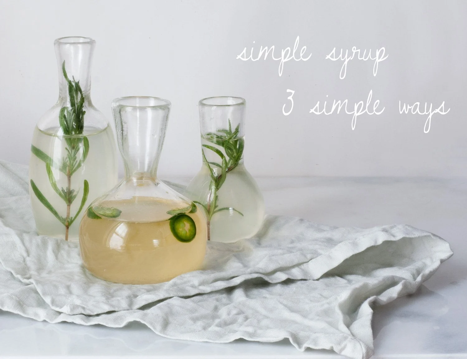 Simple Syrup Three Simple Ways