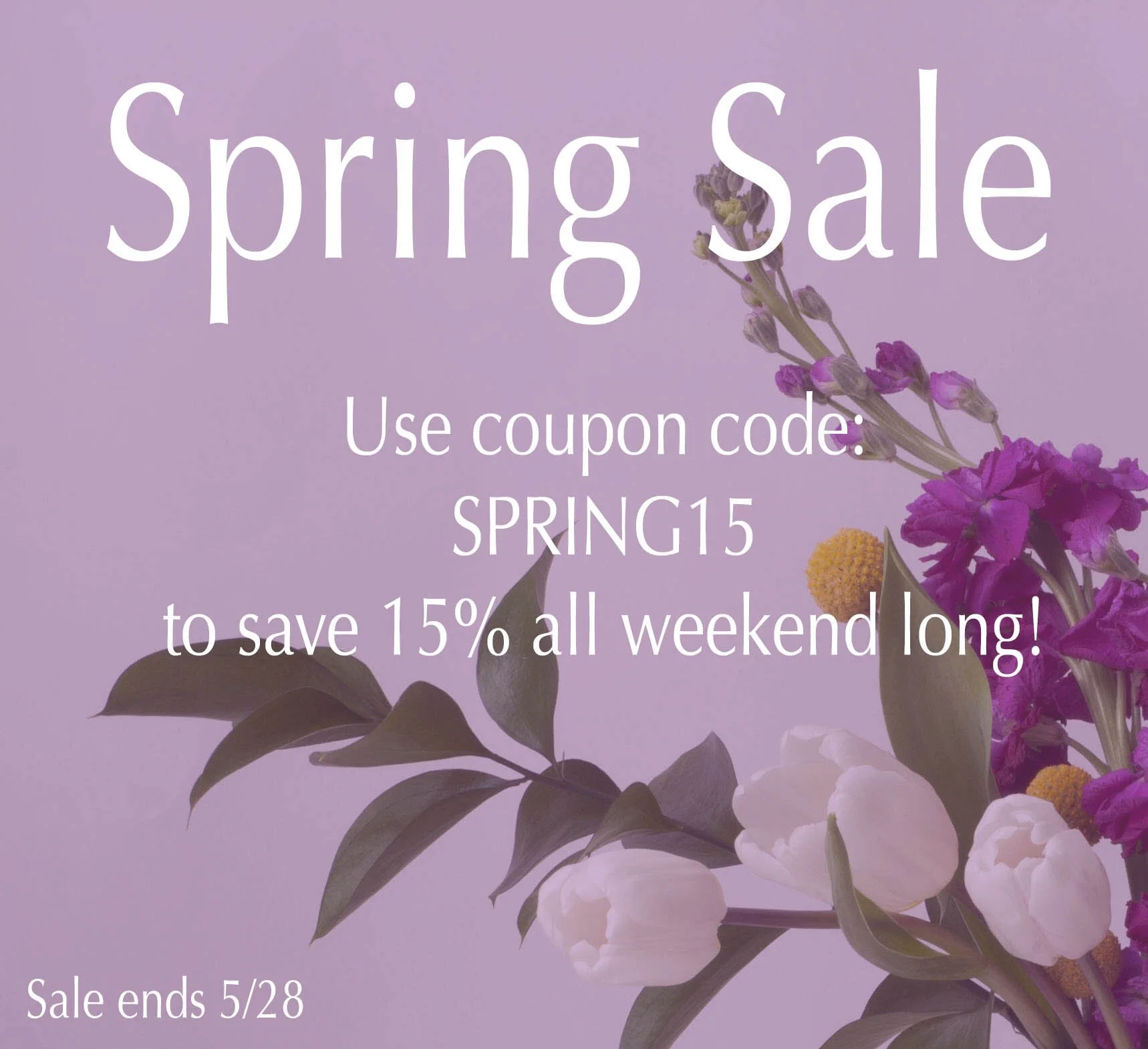Weekend Flash Sale