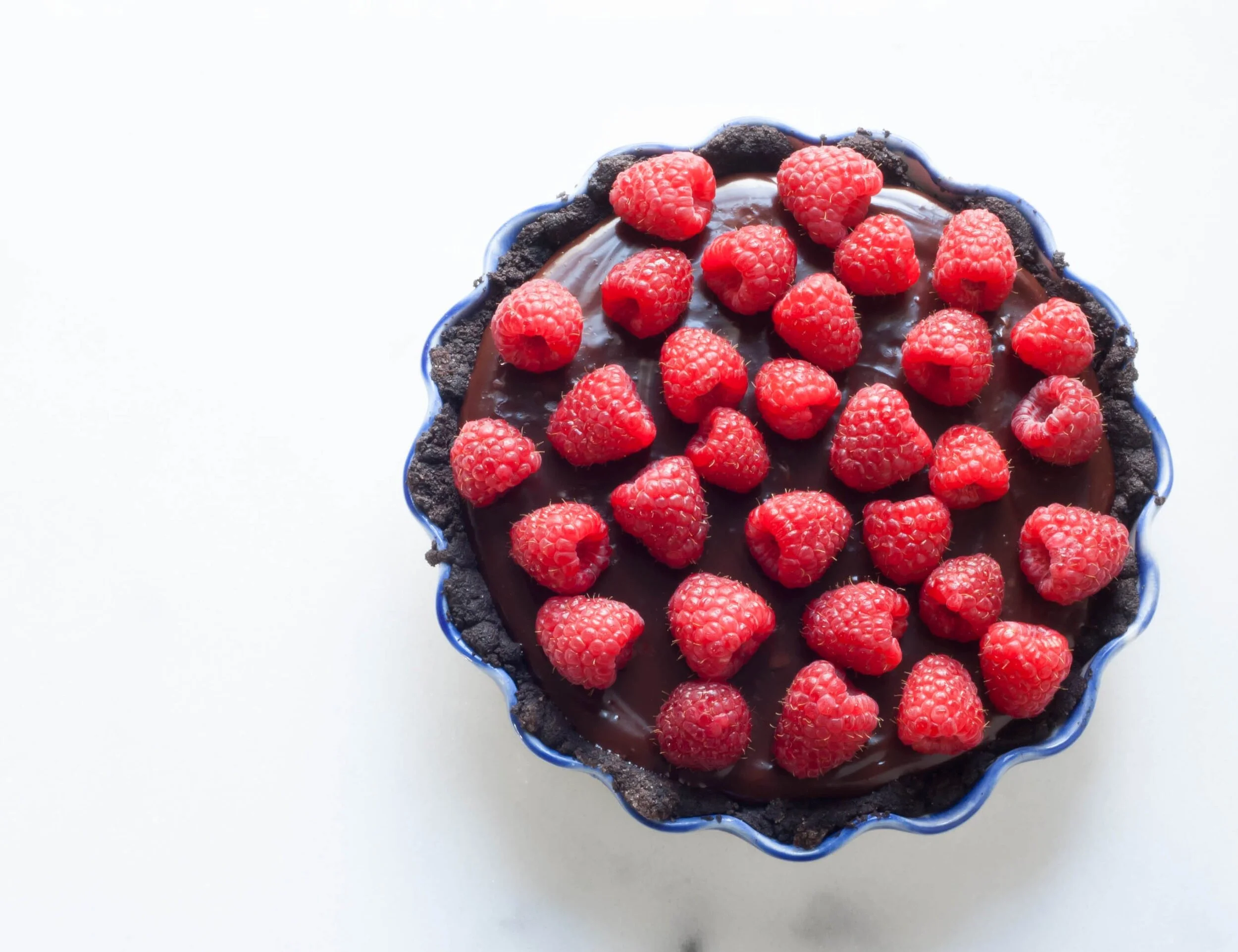 Mini Chocolate Raspberry Tart