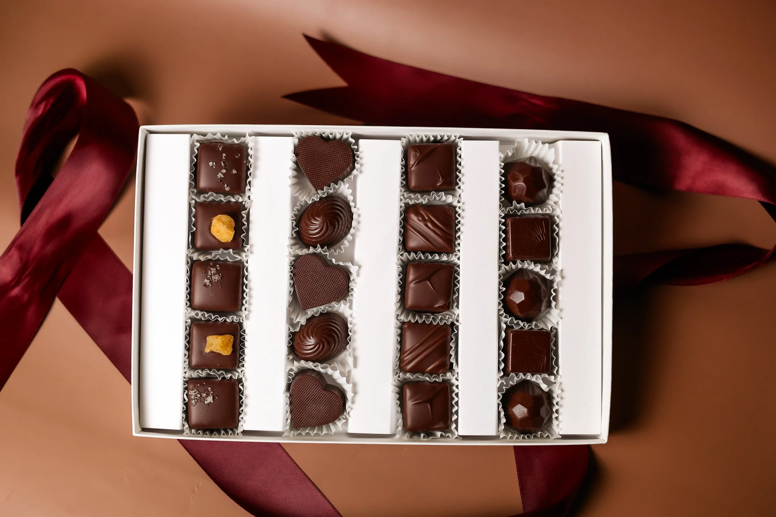 Dark Chocolate Gift Box - Assorted Gourmet Chocolates For Gifting