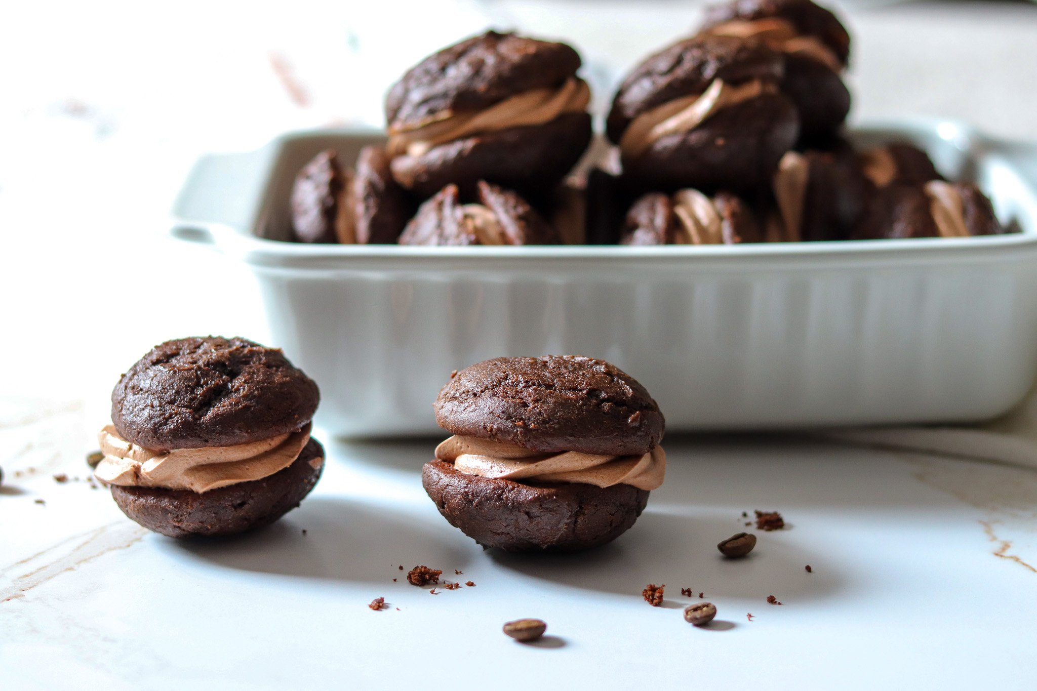 Recipe: Double Chocolate Mocha Whoopie Pies