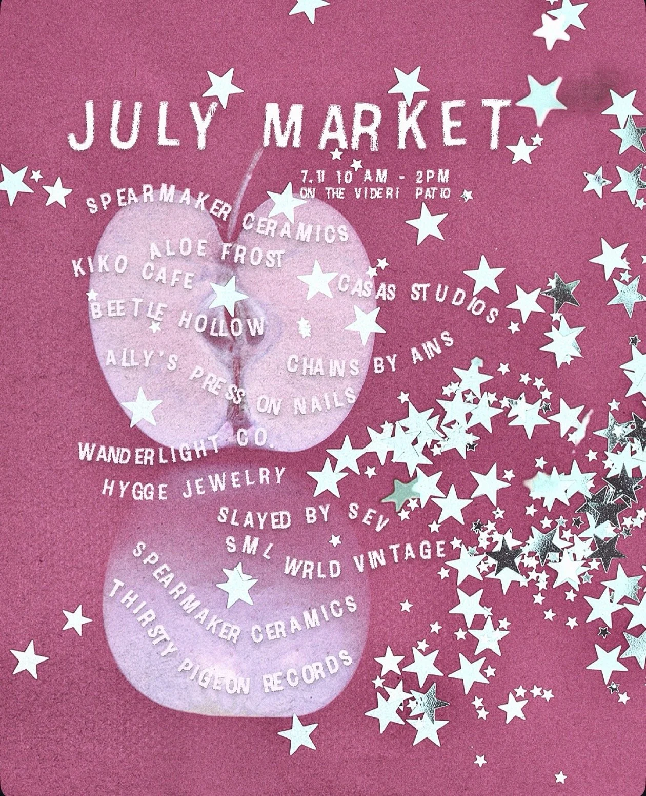 jULY MARKET AT VIDERI