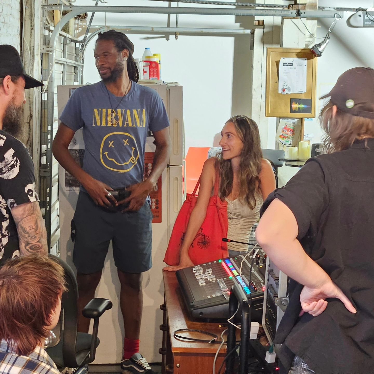 Here at eyedrum this afternoon, Lewis Lovely is leading a great hands-on workshop for the Behringer X32 Sound Board. Fun fact: many small venues and churches use the X32 because of price point, performance, and ease of use. We just learned today that