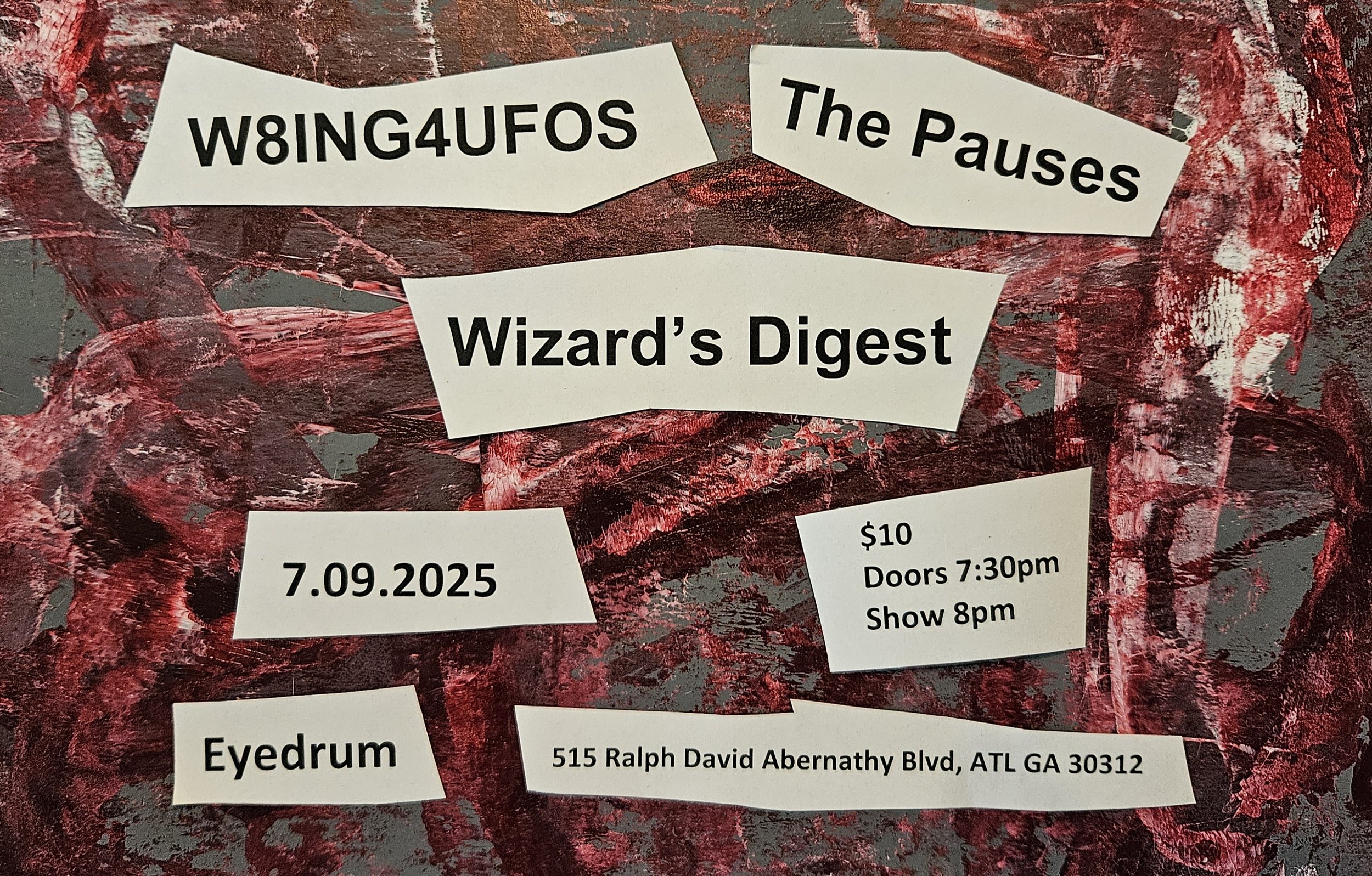 W8ING4UFO's, The Pauses, Wizard's Digest