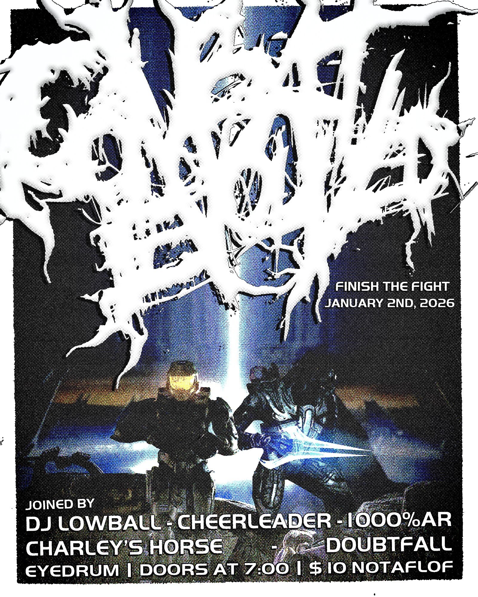 COMBAT EVOLVED w/ DJ Lowball, Cheerleader, 1000%AR, Charley's Horse and Doubtfall