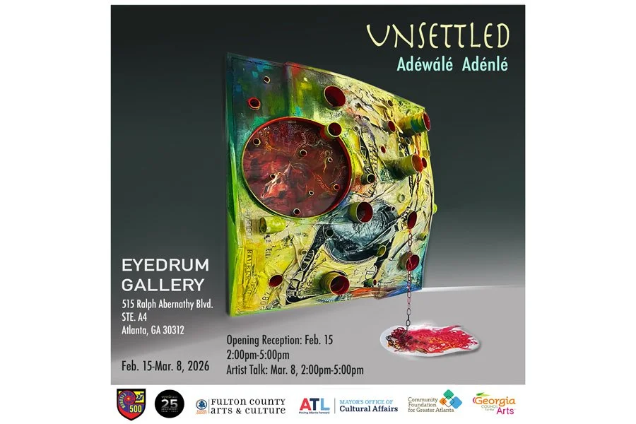 Adéwálé Adénlé UNSETTLED Closing with Artist Talk