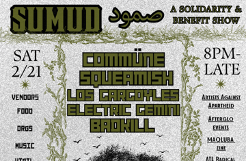 SUMUD (صمود) A Solidarity & Benefit Show