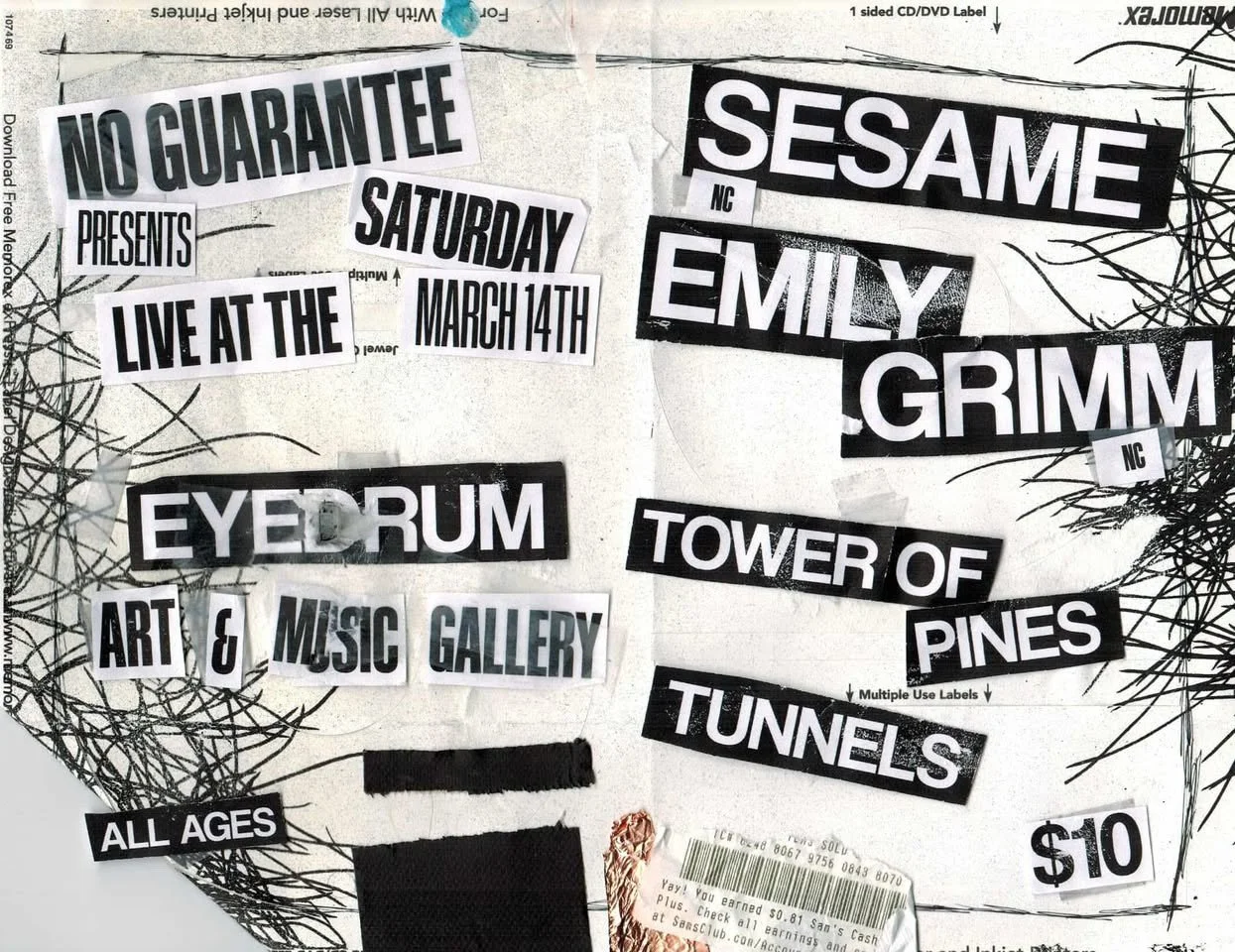 Sesame w/ Emily Grimm, Tower of Pines, Tunnels