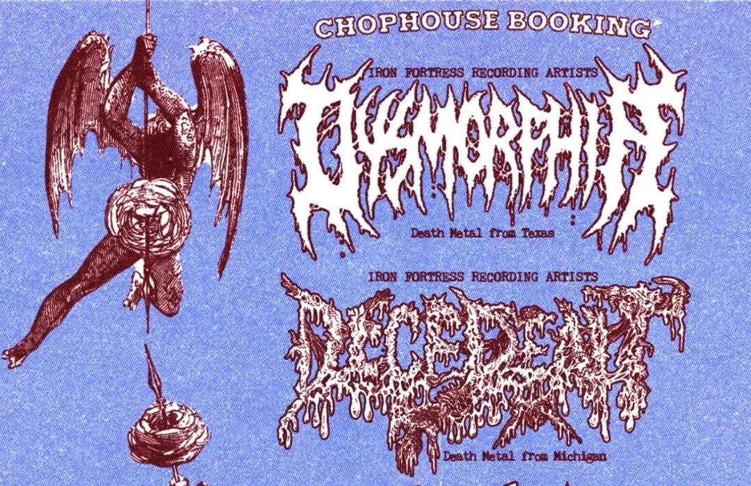 Dysmorphia, Decedent, Selfish Act, Drill, and Glimpse of Life